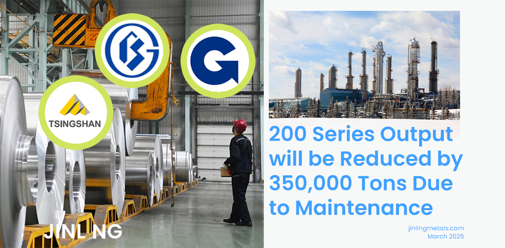 Stainless Insights in China | 200 Series Output will be Reduced by 350,000 Tons Due to Maintenance